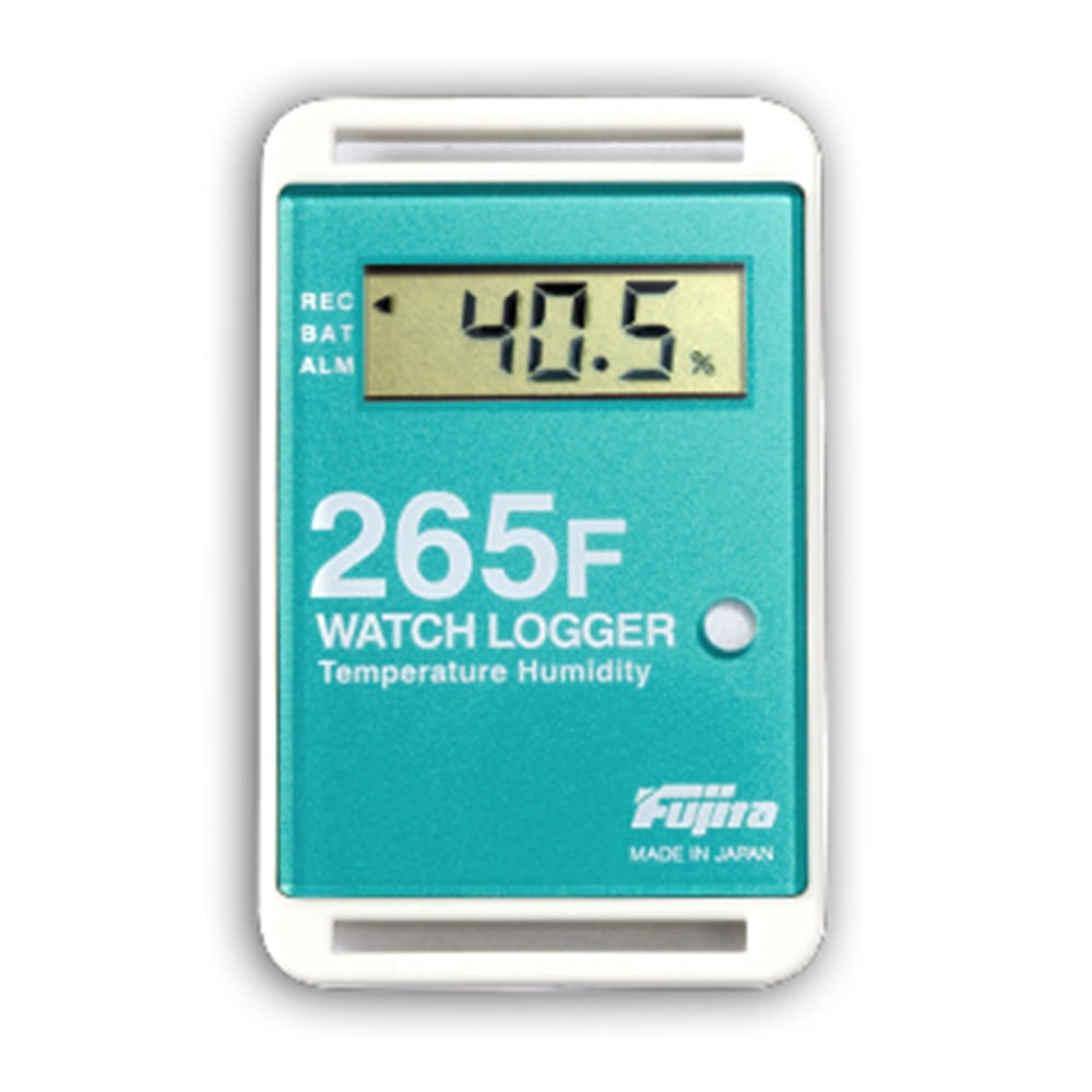 サンプル別個別温度管理ロガー　温湿度タイプ　緑　KT-265F/G 1個