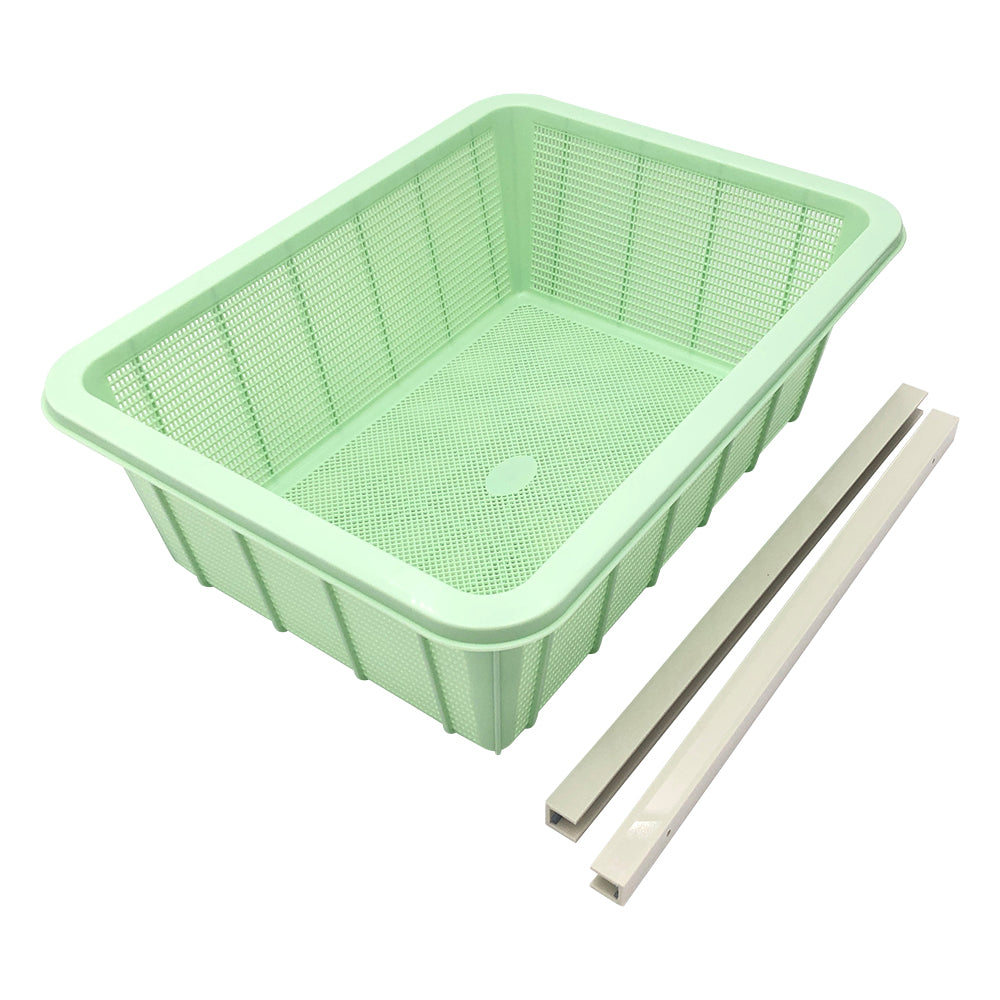 ダストアウトR（ガラス器具保管庫）用スライドバスケット　深 1個