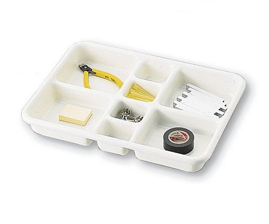 実験台引出しトレー　260×350×45mm　スクエアコンビ 1個