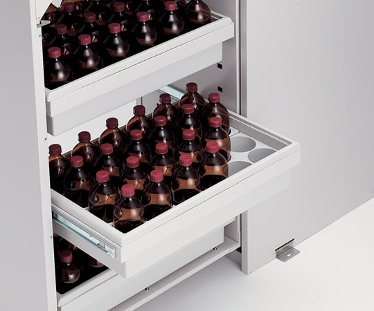 耐震薬品庫（スチール製）　450×700×1800mm　SPN-1845 1個