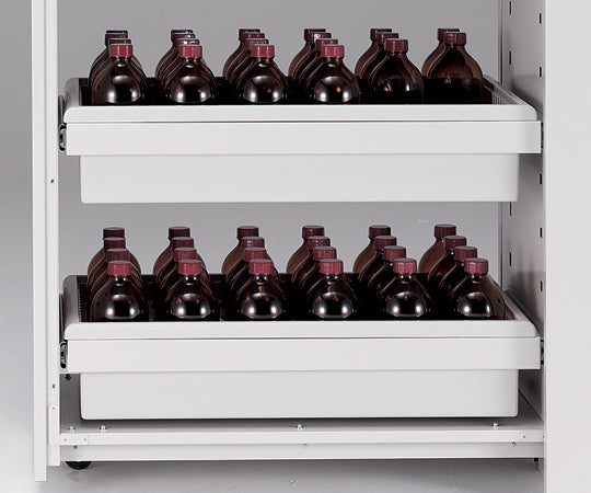 耐震薬品庫（スチール製）　450×700×1800mm　SPN-1845 1個