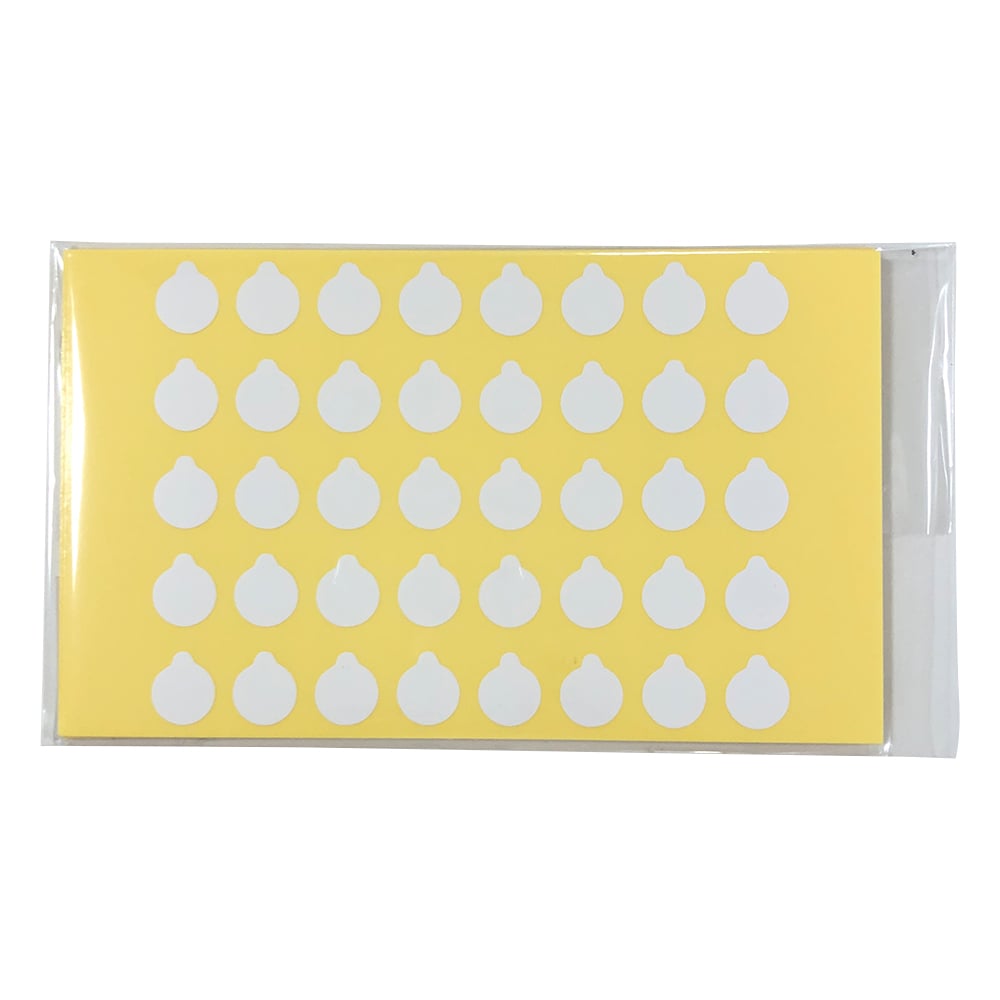 랩용 마킹 라벨 원형 φ9.5 흰색 1봉(40장×10 시트입) 1봉(40장×10 시트입)