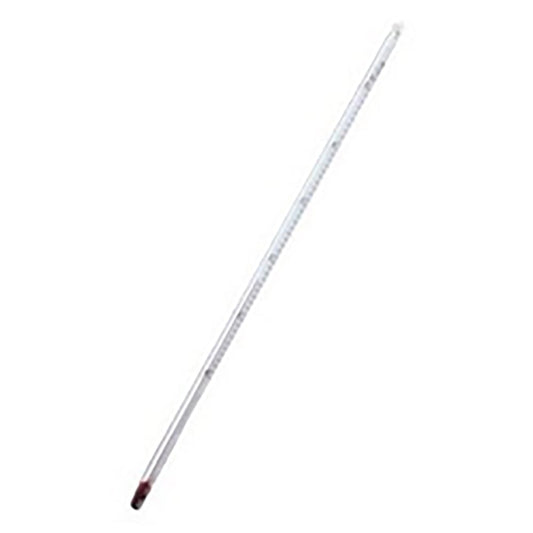 Long-legged red liquid rod thermometer 50℃ 450mm 1 piece