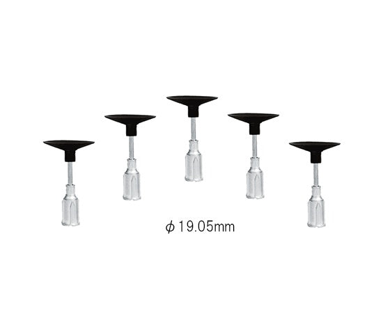 ピンセット交換チップ VIRTUAL 合成ゴム製ストレート φ19.05mm 1セット（5本入）　V8903-KS-5 1セット(5本入)