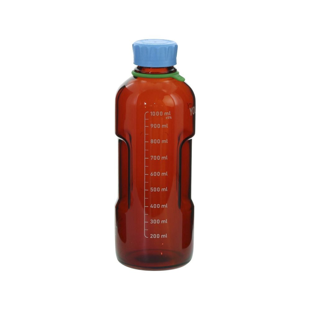 ユーティリティねじ口びん　茶　1L　017320-1000A 1個