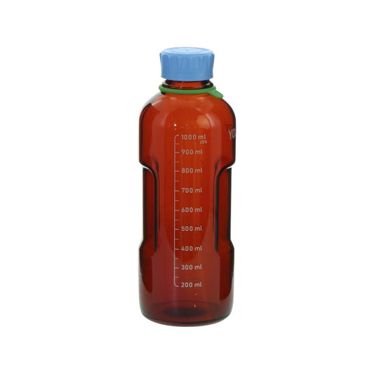 Utility screw cap bottle, brown, 1L, 017320-1000A, 1 piece