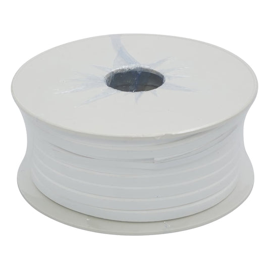 Fluorine resin cord seal gasket (PTFE) 6mm x 3.0mm x 15m KS-6000-6 1 piece