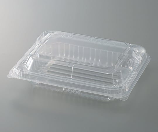 簡易食品包装容器(電子レンジ対応)蒸せるんです 3枚入り　角小17-13 1袋(3枚入)