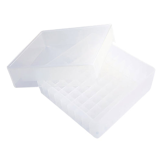 스토리지 박스 HS120034 투명 130×130×47mm 81개 수납 1봉(5개입) HS120034(투명) 1봉(5개입)