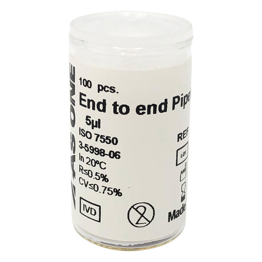 End-to-end tip 29mm 5μL 100pcs 5-29 1pc