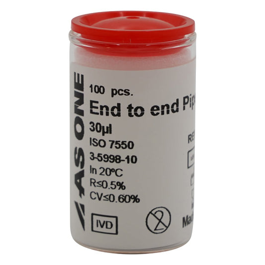 End-to-end tip 29mm 30μL 100 pieces 30-29 1 piece