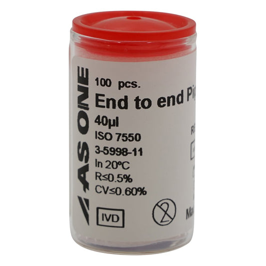 End-to-end tip 29mm 40μL 100pcs 40-29 1pc