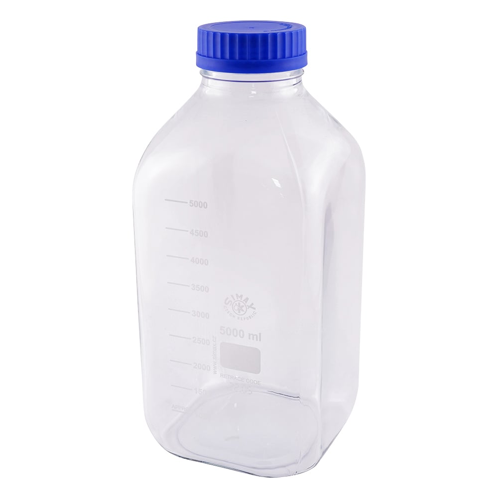 広口メディウム瓶 透明 5000mL　2080M/5000 1個