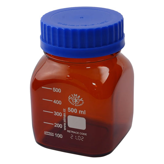 広口メディウム瓶 遮光 500mL　2080M/H500 1個