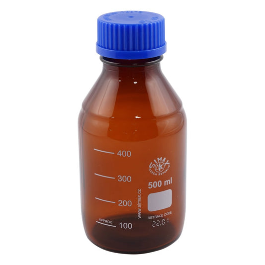 Screw-cap medium bottle (light-resistant) 500mL 2070H/500 1pc