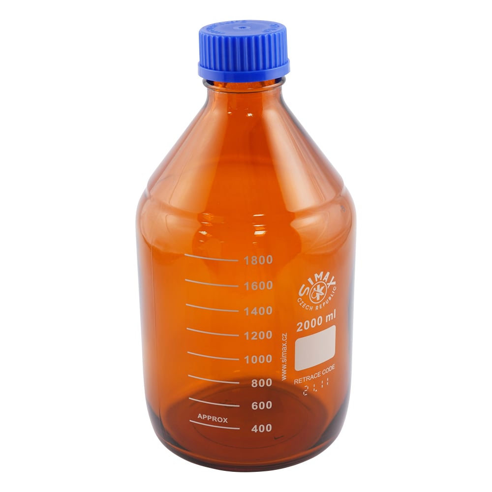 Screw-top medium bottle (light-resistant) 2000mL 2070H/2000 1pc