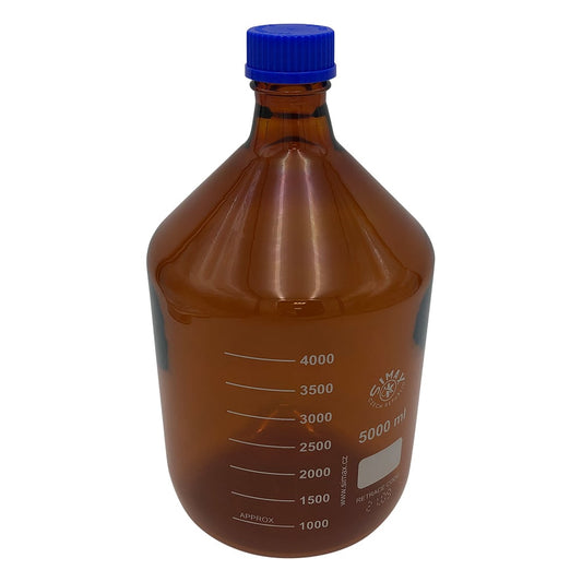 Screw-top medium bottle (light-resistant) 5000mL 2070H/5000 1pc