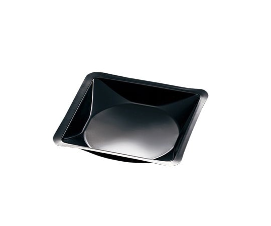 ウェニングボート 140×140×22mm 非帯電 黒 500枚入　HS1423CC 1袋(500枚入)