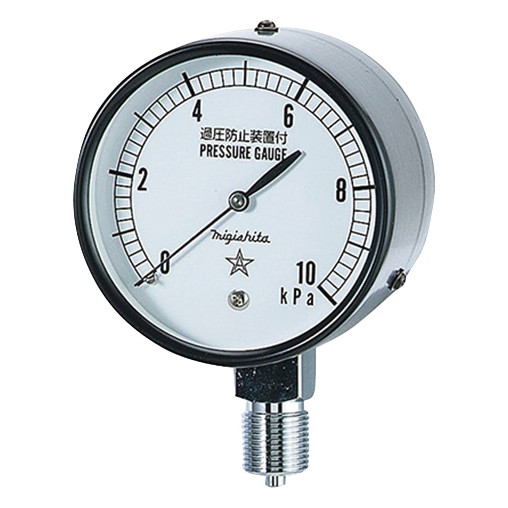 Low pressure gauge 0~10kPa AT3/8x75x10kPa 1 piece