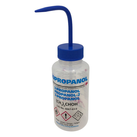 薬品標識広口洗浄瓶 （Azlon） 500mL イソプロパノール　WGW539VTML 1本