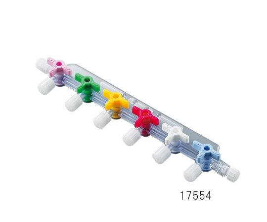 ルアーストップコックマニフォールド メスルアー7個・オスルアーロック1個　17554 1個