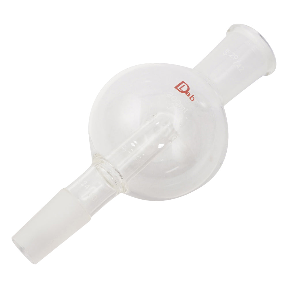 ロータリーエバポレーター用トラップ球 上部摺合 TS29/42 下部摺合 TS24/40 1個