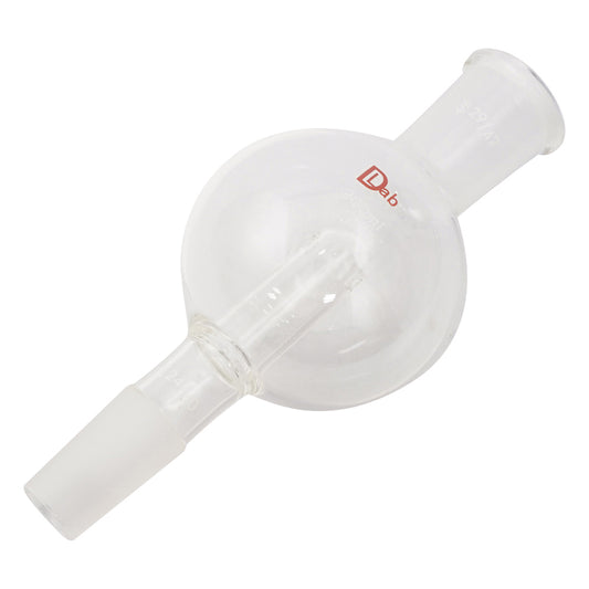 ロータリーエバポレーター用トラップ球 上部摺合 TS29/42 下部摺合 TS24/40 1個