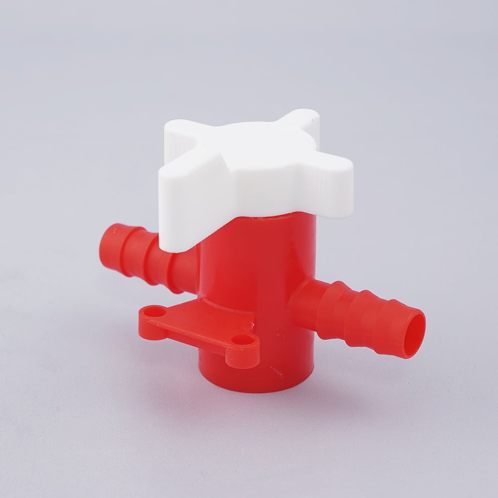 2方コック　適合チューブ内径φ9～11mm　8605-0100 1個