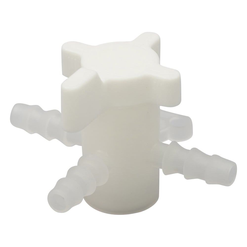 3方コック　適合チューブ内径φ5～7mm　8608-0060 1個