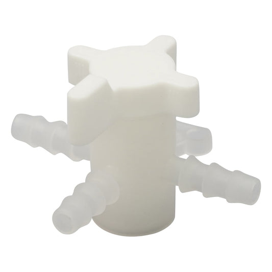 3方コック　適合チューブ内径φ5～7mm　8608-0060 1個