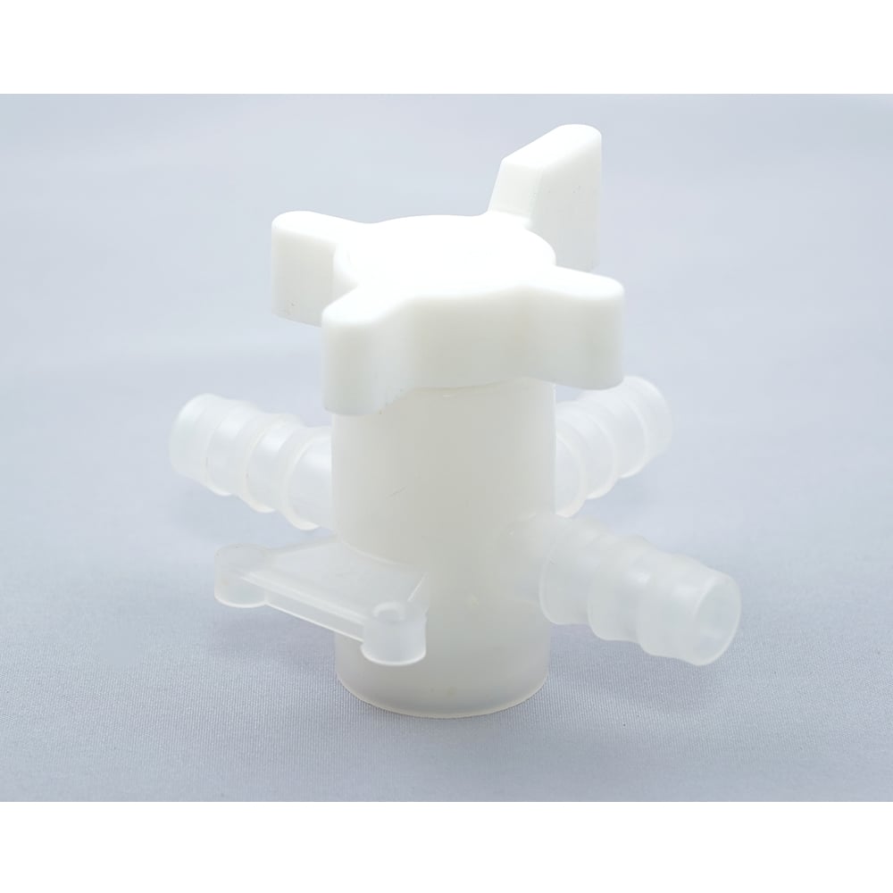 3-way cock, suitable tube inner diameter φ9 to 11 mm, 8608-0100, 1 piece