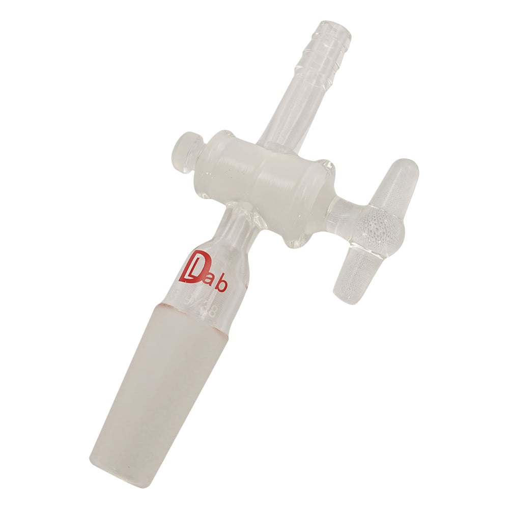 Suction cock with joint Glass cock, straight pipe TS19/38 19/38 Straight pipe G 1 piece