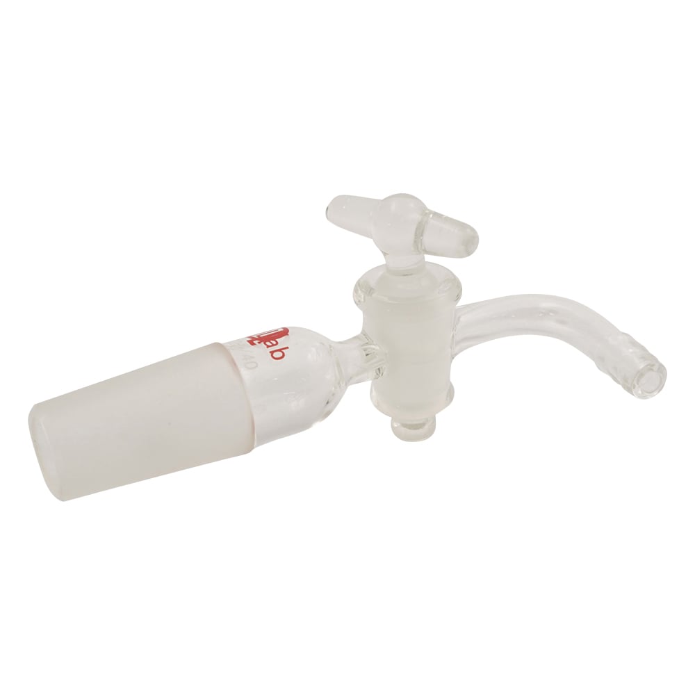 Suction cock with joint Glass cock/curved pipe TS24/40 24/40 Curved pipe G 1 piece