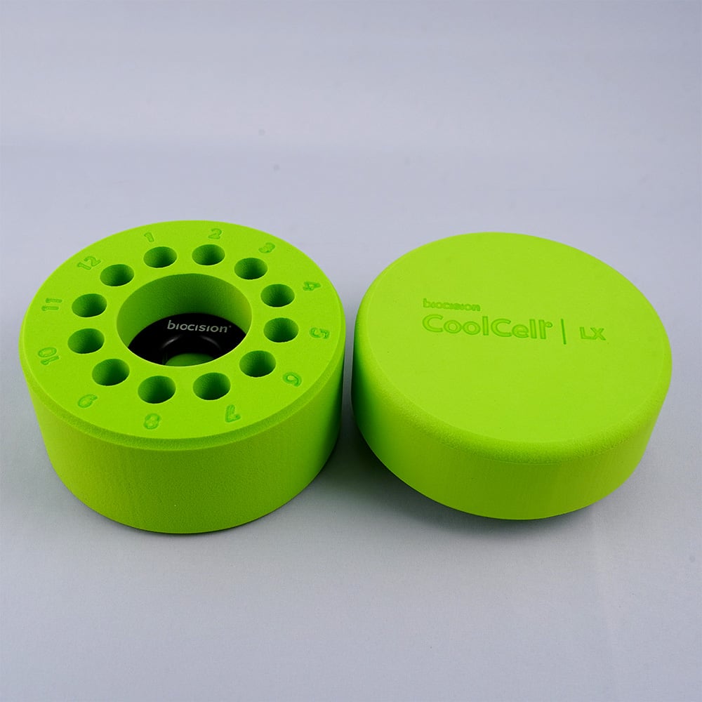 アルコールフリー細胞凍結コンテナー CoolCell LX 緑　BCS-405G 1個