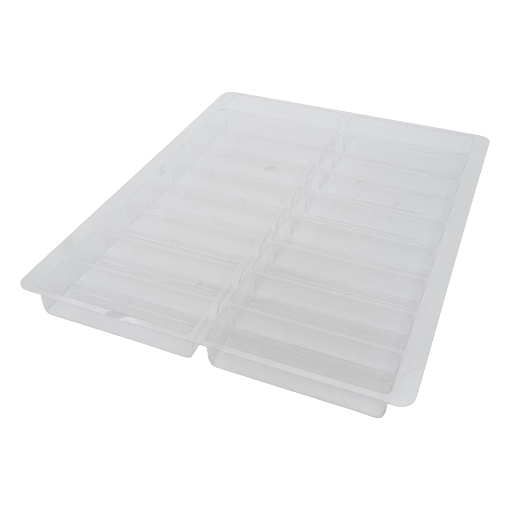 Container tray 331 x 262 x 25mm Number of pockets 18 1 set (10 sheets) KSS-18 1 set (10 sheets)