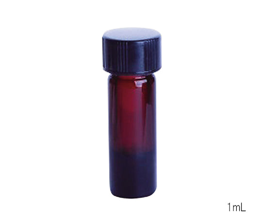 遮光ミニバイアル ソリッドキャップ 1mL 1箱（12本入）　W986334NG 1箱(12本入)