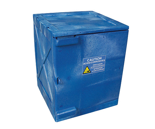 Acid-resistant cabinet (prefabricated) Blue M04CRA 1 piece