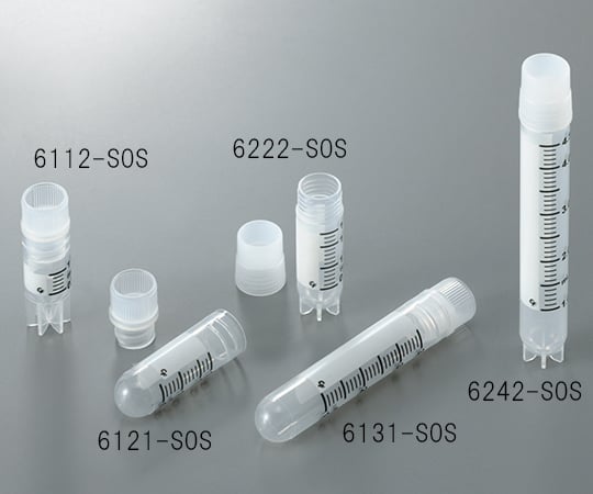 Cryotube CryoFreeze® 3.6mL Internal thread, round bottom 50 tubes/bag x 8 bags 6131-S0S 1 box (50 tubes x 8 bags)
