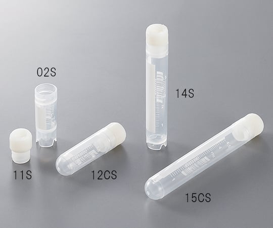 クライオバイアル 内ねじキャップ 1ml 自立式 1箱（50個入）　04395-64 1箱(50個入)