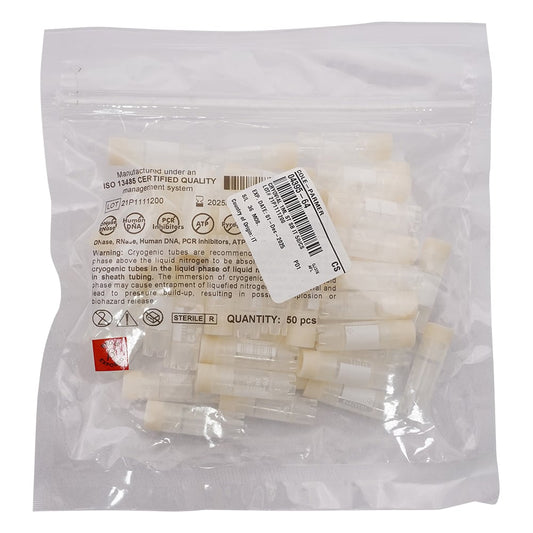 クライオバイアル 内ねじキャップ 1ml 自立式 1箱（50個入）　04395-64 1箱(50個入)