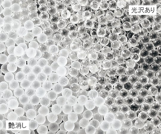 Glass beads, matte, MATT, φ4mm, 1 bag