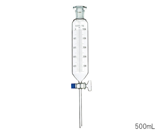 Cylindrical separatory funnel 50mL 2398/50 1pc