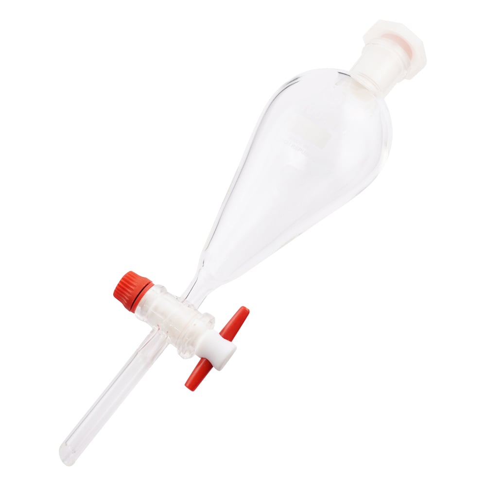 分液ロート 樹脂栓付き 100mL 1個