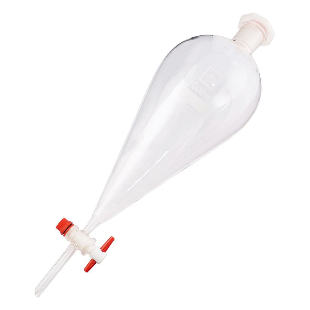 분액 로트 수지 ​​마개 부착 1000mL 1개