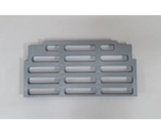 Shelving shelf cutout plate for Comfort Shelf, mini, PP, grey, 1 piece