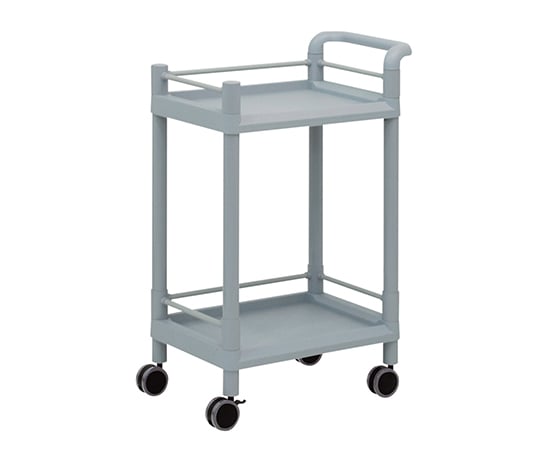 모바일 스토리지 카트 2단 598×370×870mm(가드 프레임·핸들 첨부) MSO11G 1개