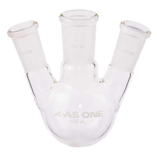 Three-neck flask 100, side tube joint 19/38 FG3-012440-2 1 piece