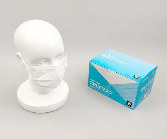クリーンルーム用3PLYマスク（個包装）　1箱（50枚入） 1箱(50枚入)