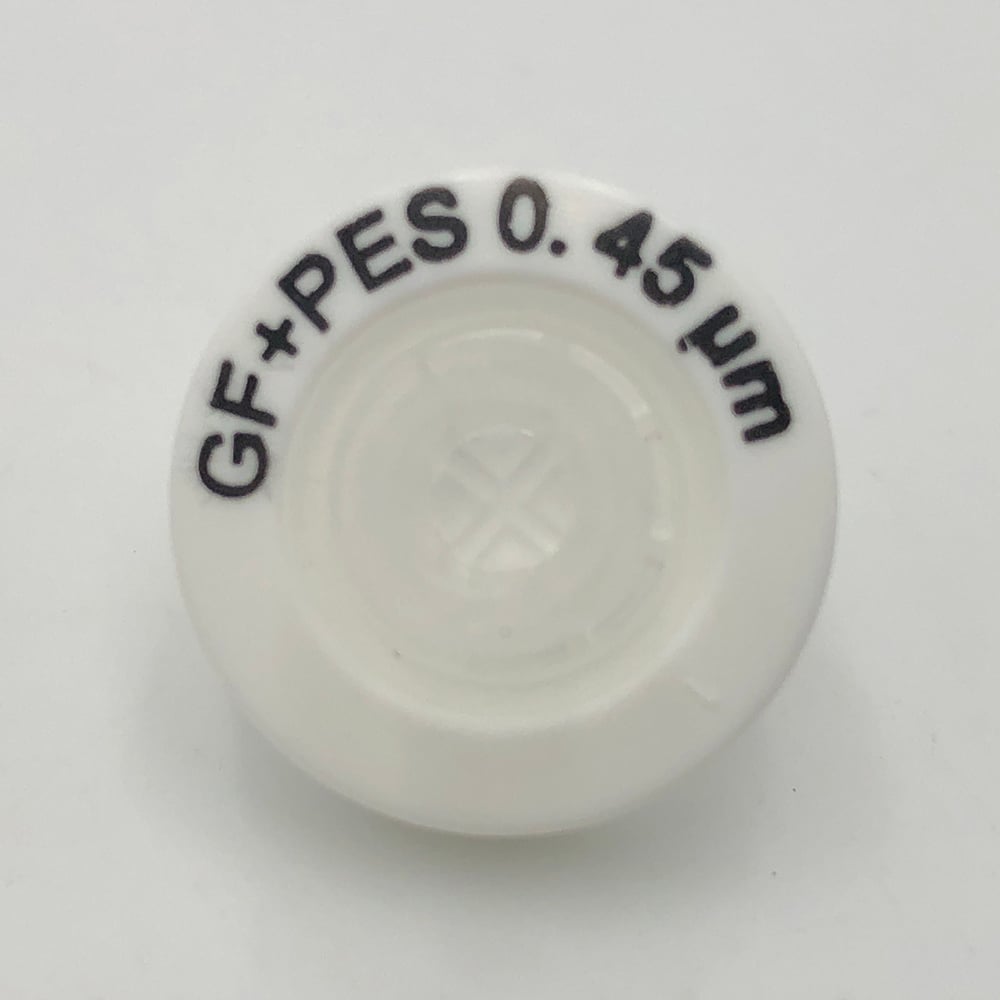 주사기 필터(프리필터 부착) PES(폴리에테르술폰)φ13mm/0.45um 1상자(100개입) PFSF-1345PE 1상자(100개입)