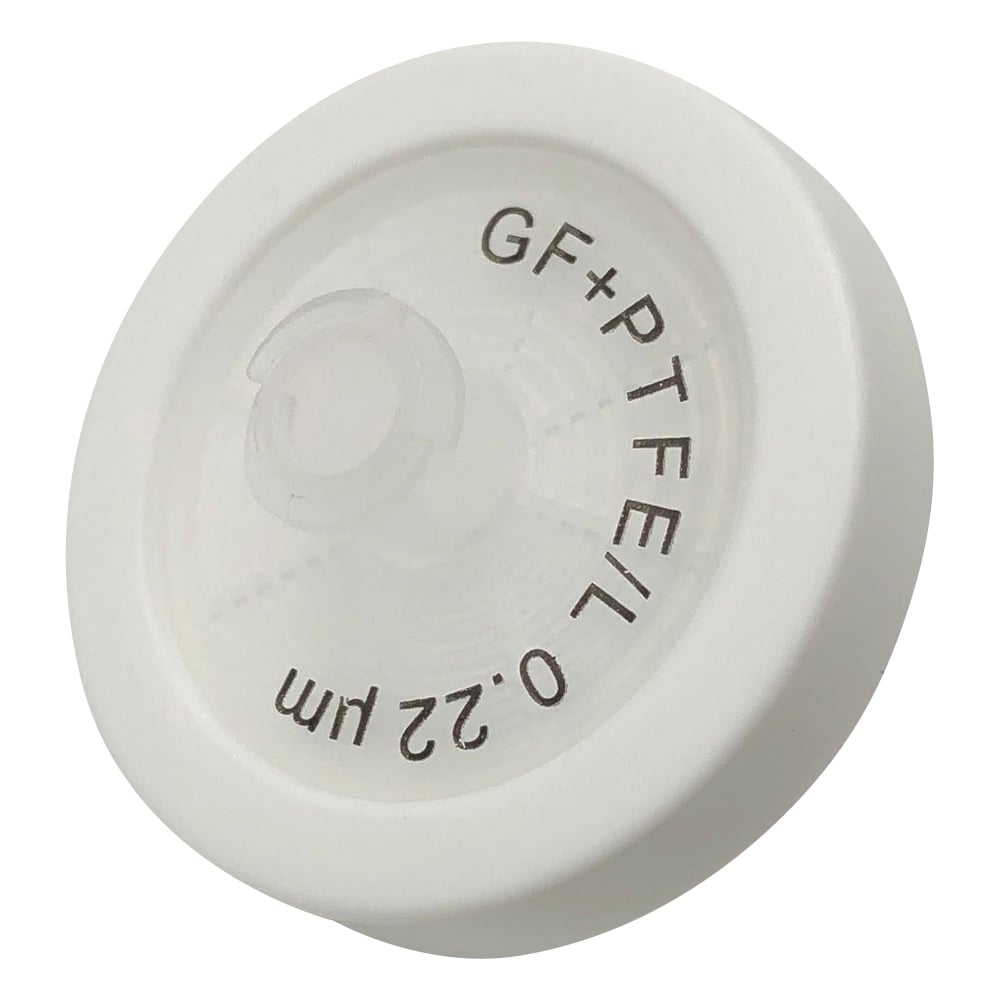 주사기 필터(프리필터 부착) PTFE(사불화에틸렌) φ25mm/0.22um 1상자(100개입)
